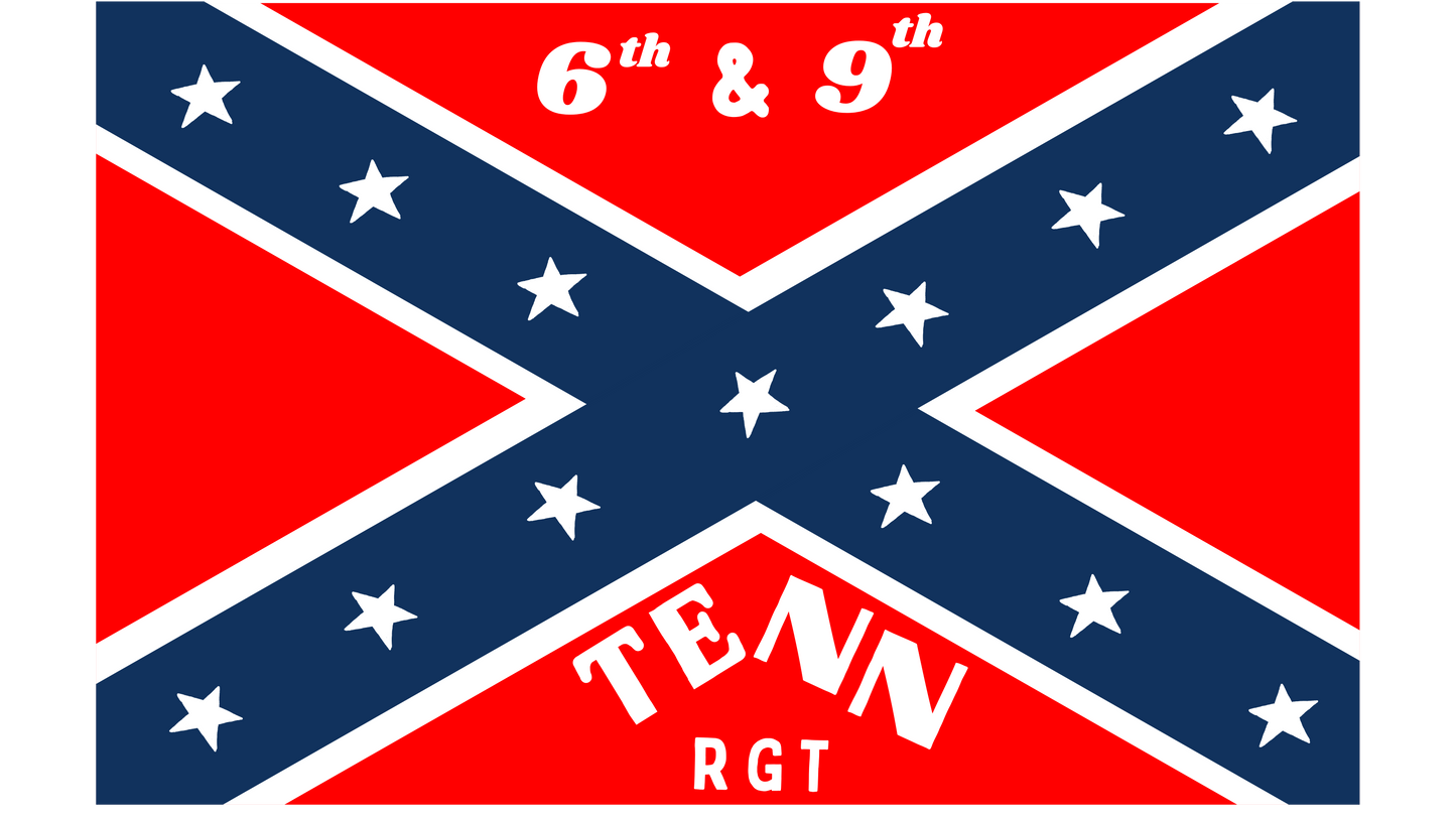 6th & 9th Tennessee Infantry Flag
