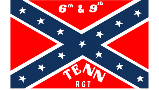 6th & 9th Tennessee Infantry Flag