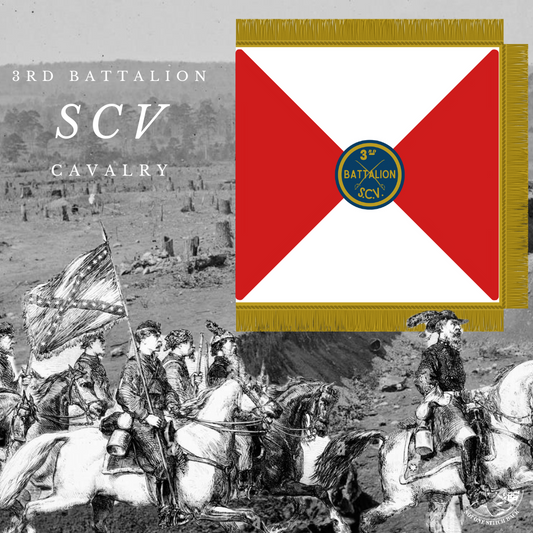 3rd Battalion South Carolina Volunteer Cavalry Flag Stickers