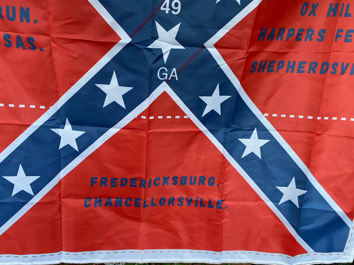 49th Georgia Infantry House Flag