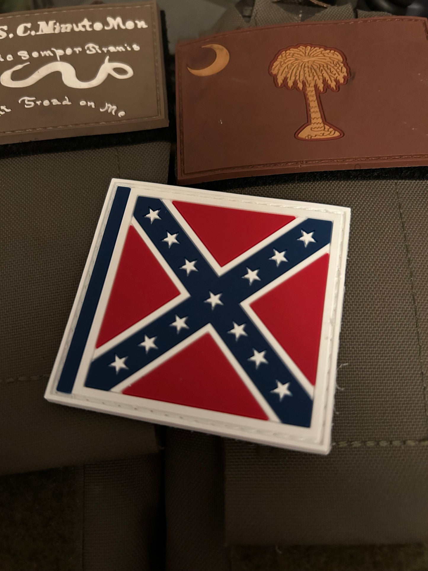 Battle Flag - Charleston Pattern Patch