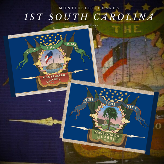 Monticello Guards/ Fairfield Volunteers Company I, 1st Regiment Infantry, South Carolina Volunteers Stickers