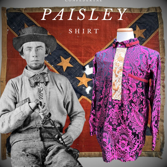 Paisley Confederate Shirt