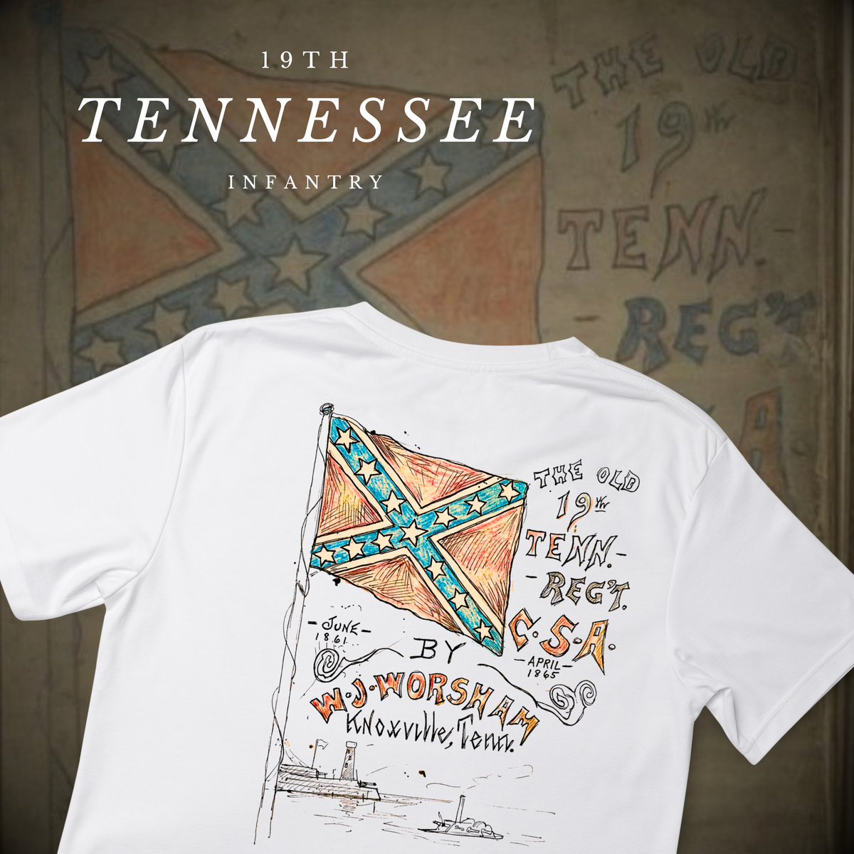 19th Tennessee Infantry Shirt