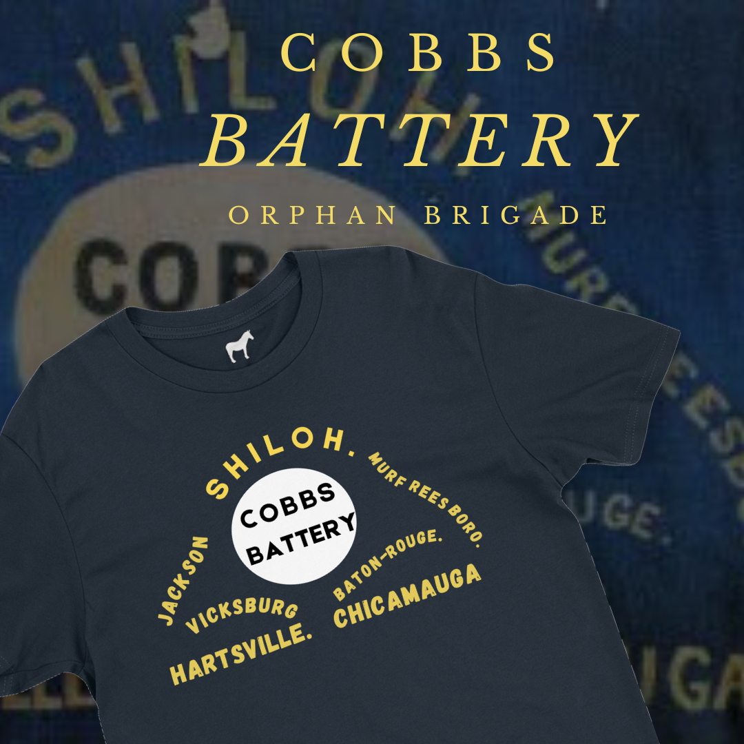 Cobbs Battery - 1st Kentucky Artillery Flag Shirt
