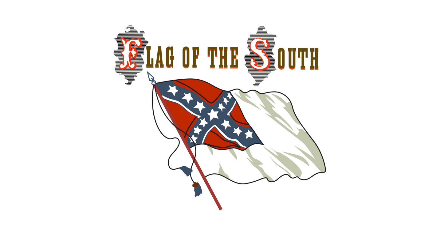 Flag of the South - 2nd National - Stickers and Magnets
