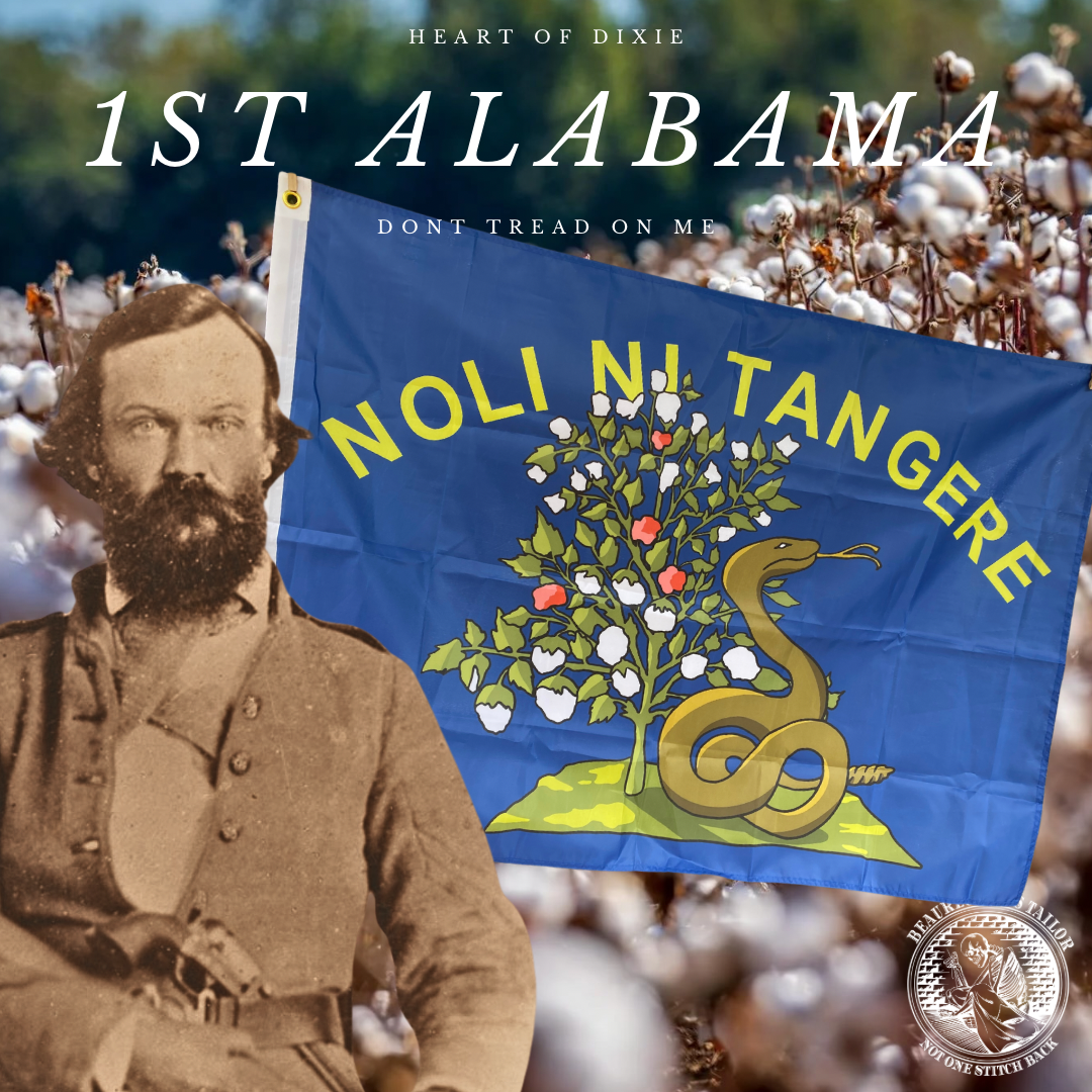 1st Alabama "Touch me not" House Flag