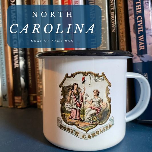 North Carolina State Coat of Arms "Campfire Mug"