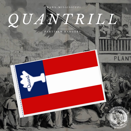 Quantrill Partisan Rangers Olathe Flag Stickers