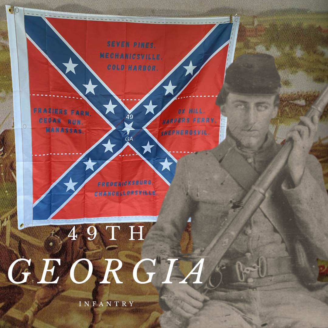 49th Georgia Infantry House Flag