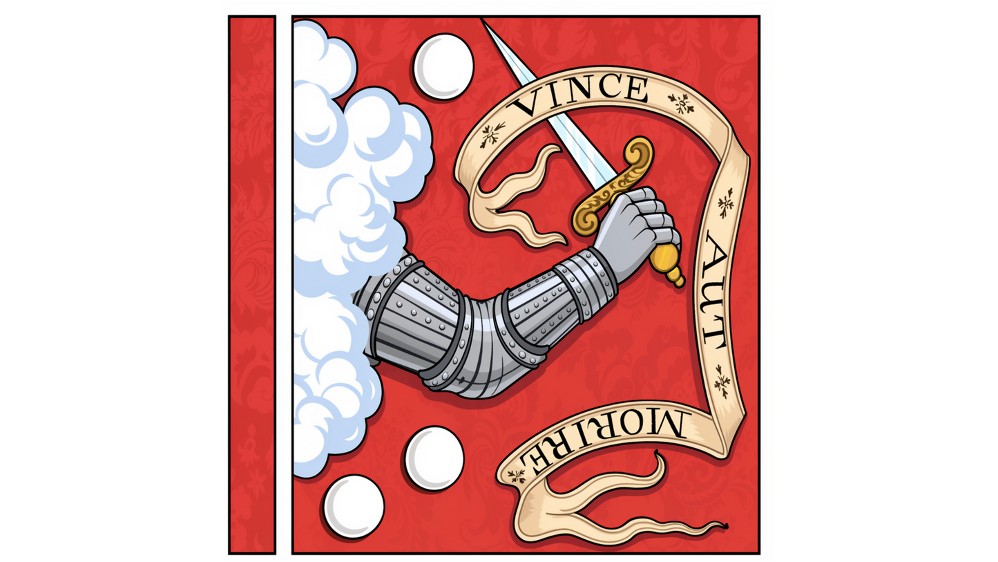 Bedford Flag Stickers/Magnet
