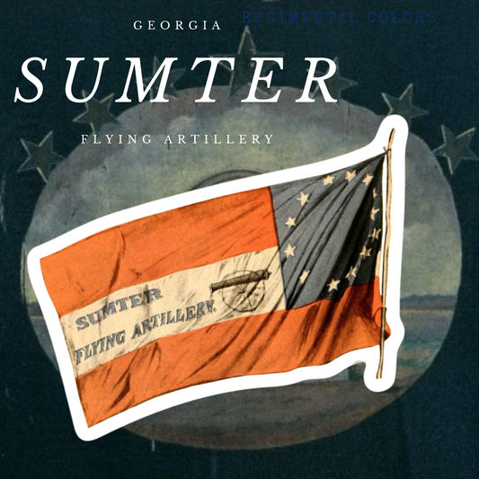 Sumter Flying Artillery Flag Sticker