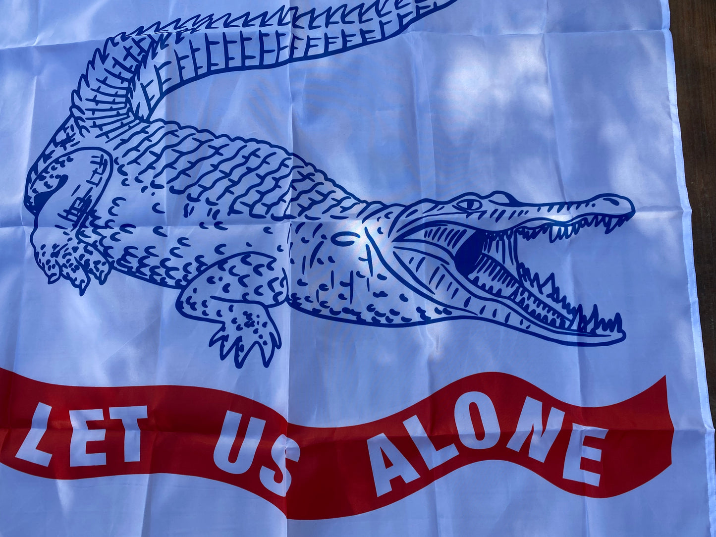 "Let us alone" House Flag