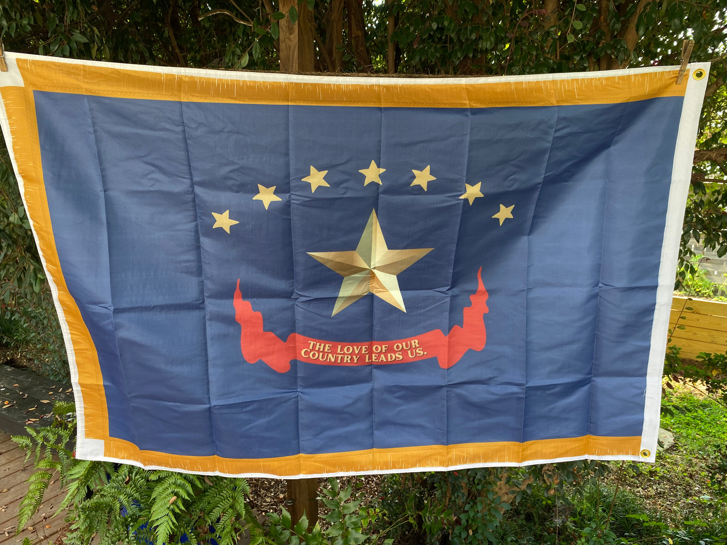 Beauregard Rifles - 9th Alabama Infantry House Flag