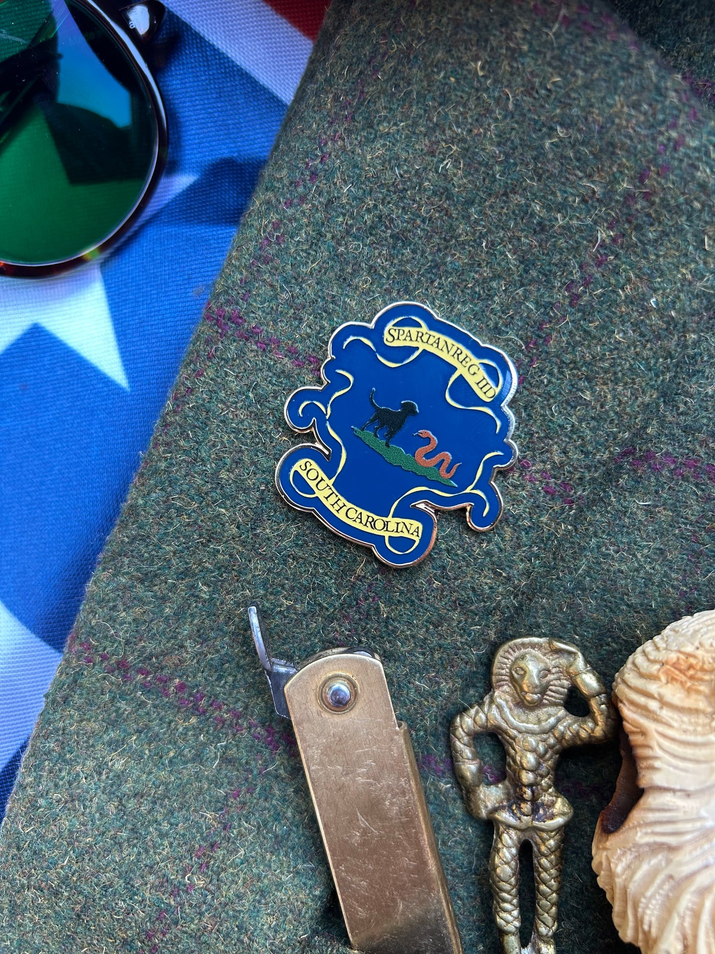 Spartan Regiment Lapel Pins