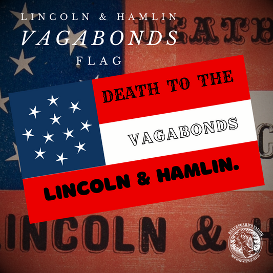 "Vagabond Lincoln and Hamlin" Envelope Stickers