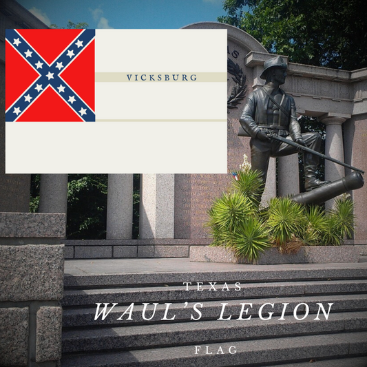 Waul's Texas Legion Flag Stickers/Magnets