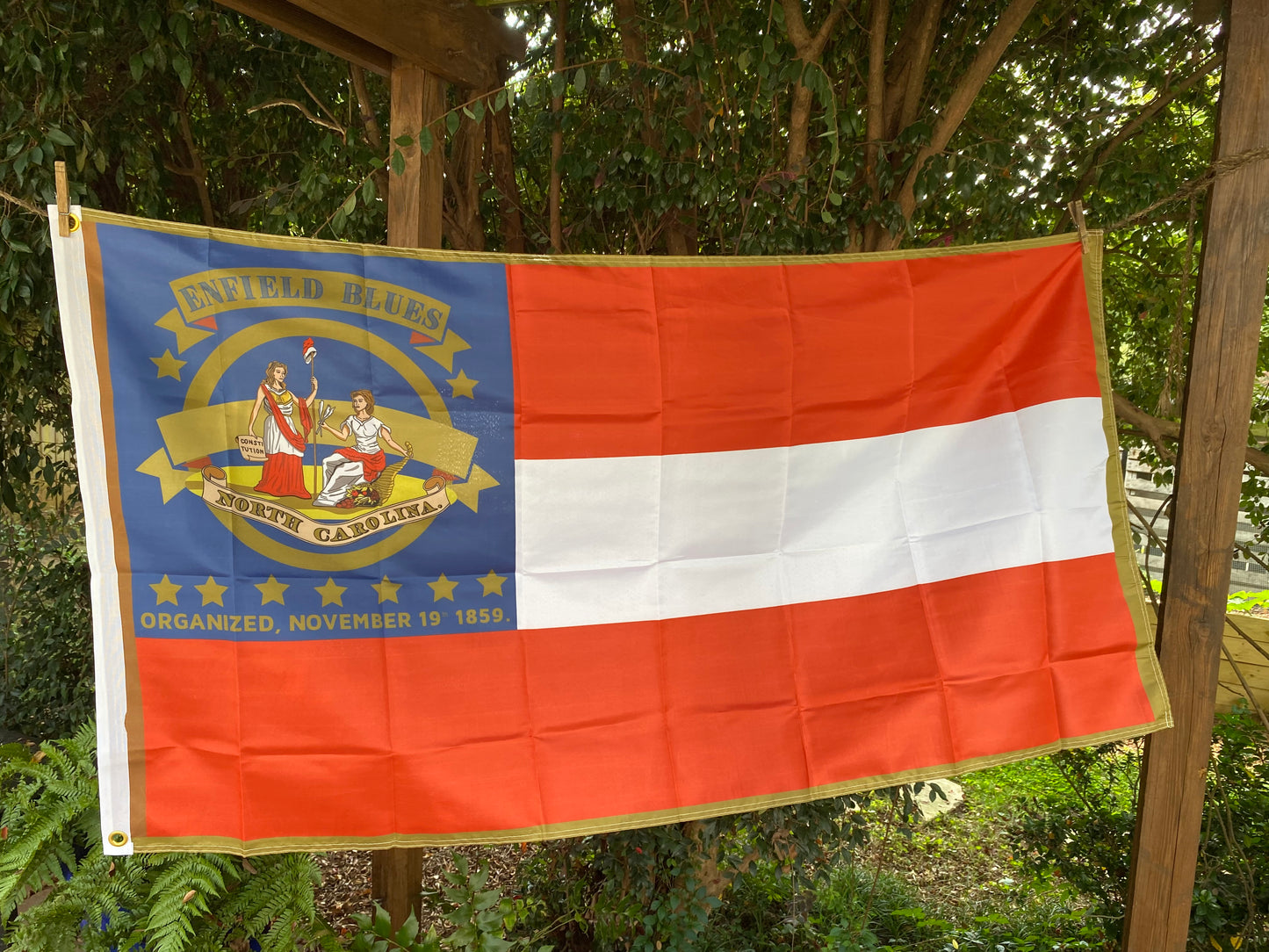 Enfield Blues - Company I - 1st North Carolina Infantry House Flag