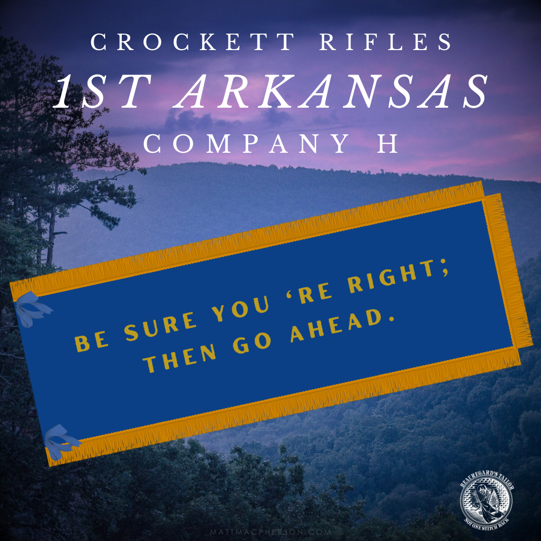 1st Arkansas - Company H - Crockett Rifles