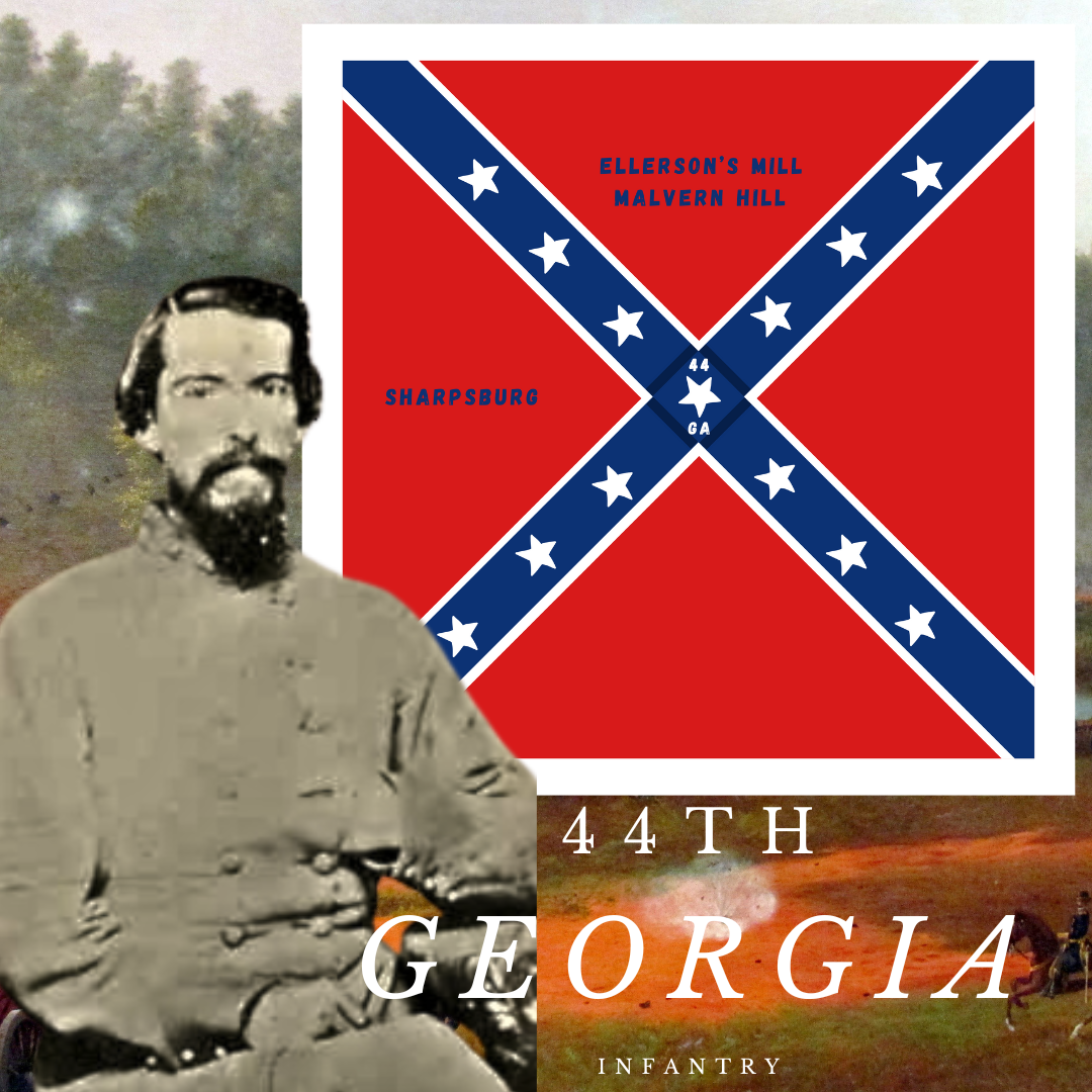 44th Georgia Infantry House Flag