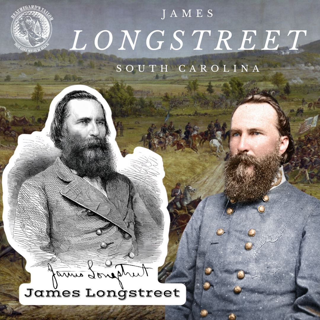 James Longstreet Stickers