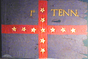 1st Tennessee Infantry Regimental Flag - Polk's Corps House Flag