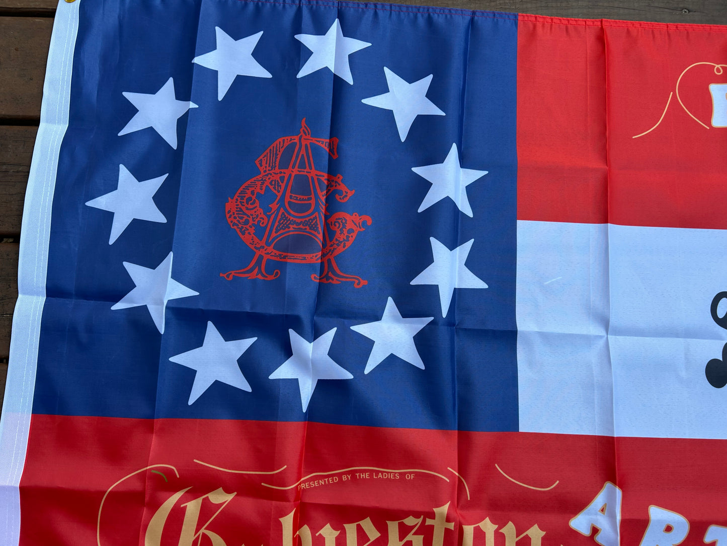 1st Galveston Artillery Flag