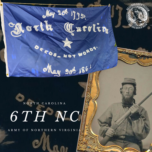 6th North Carolina Infantry House Flag
