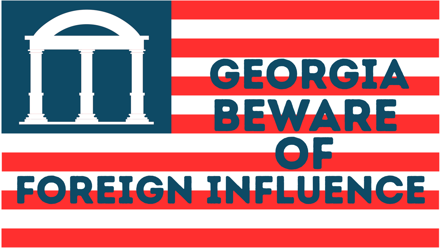 "Beware of Foreign Influence" State Car Tag/Plate