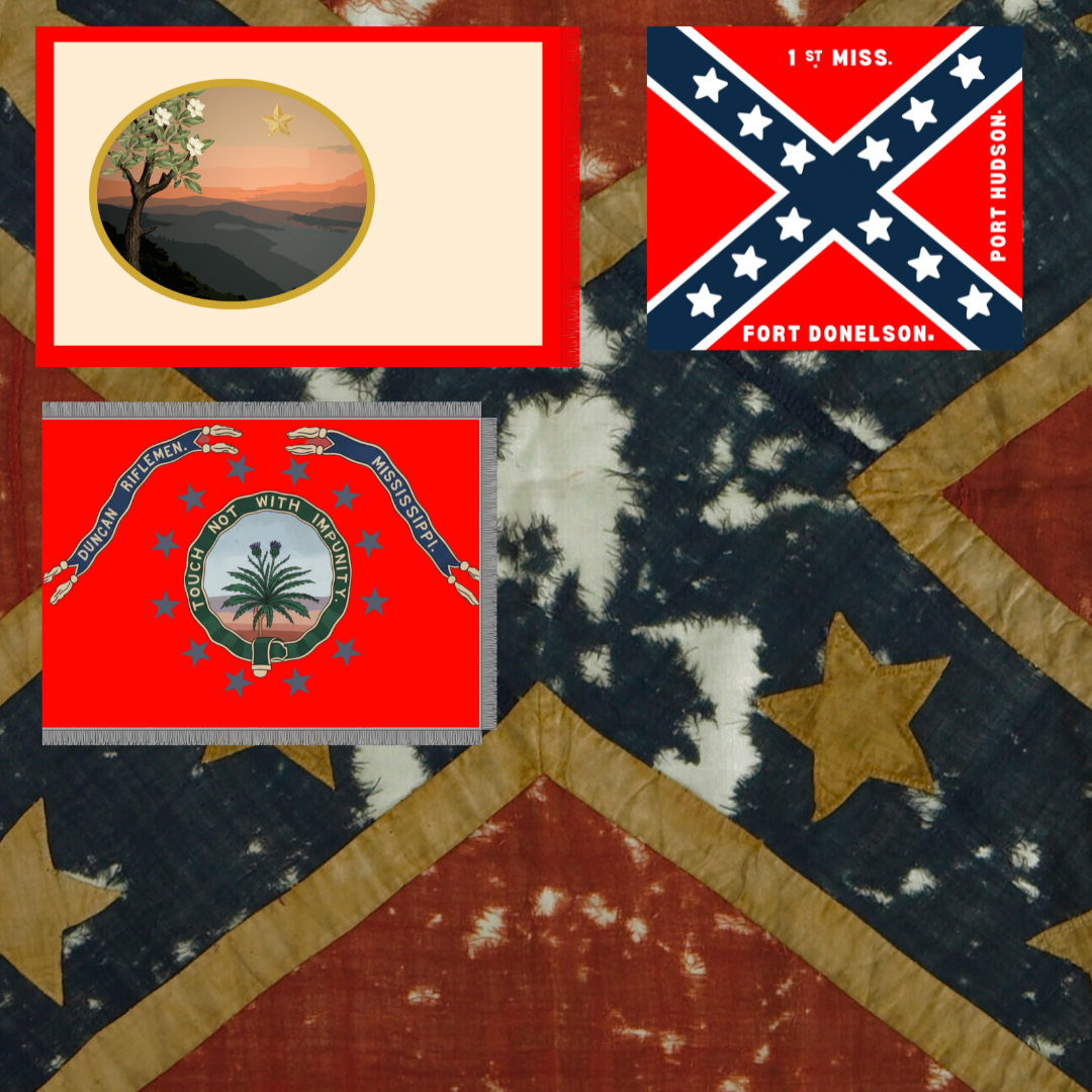 Mississippi Battle Flag Sticker Set