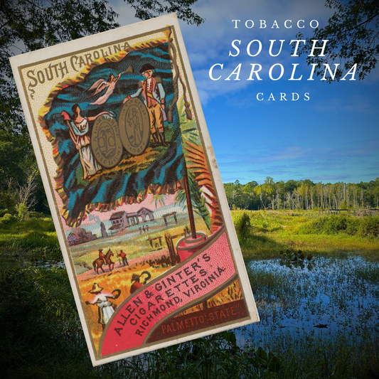 Richmond Virginia - Allen & Ginter's South Carolina Coat of Arms Stickers