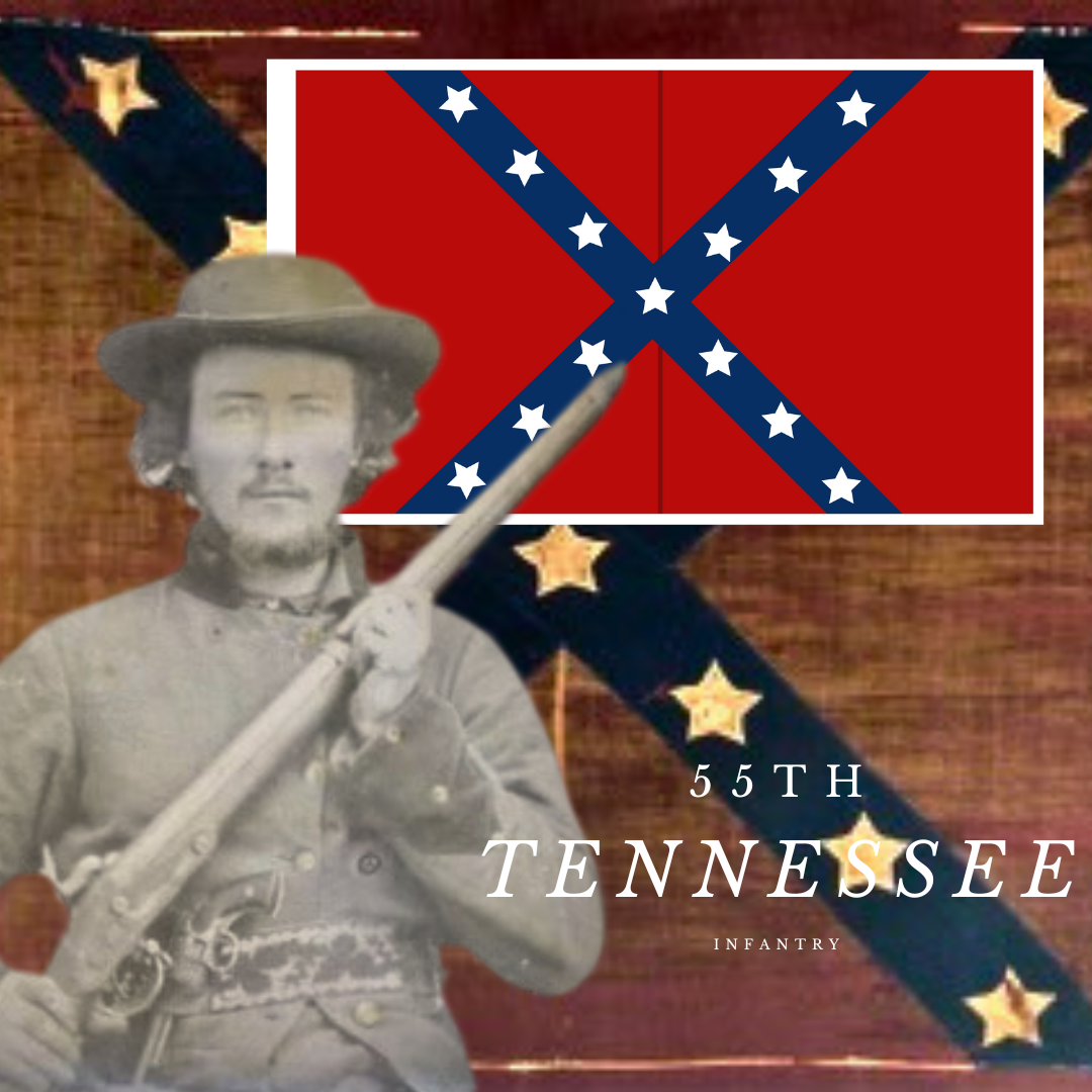 55th Tennessee Infantry  House Flag