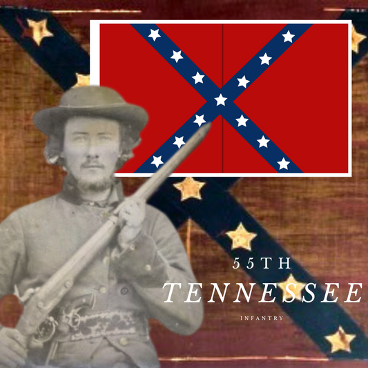 55th Tennessee Infantry  House Flag