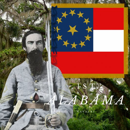 1st Alabama Cavalry House Flag