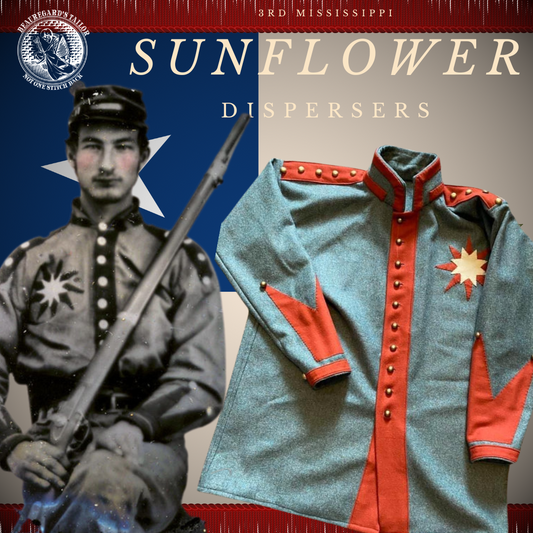 "Sunflower Dispersers" 3rd Mississippi Company B Overshirts