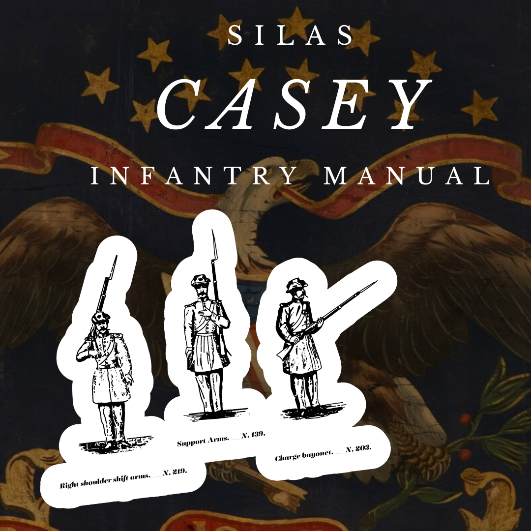 Infantry Tactics - Silas Casey Stickers