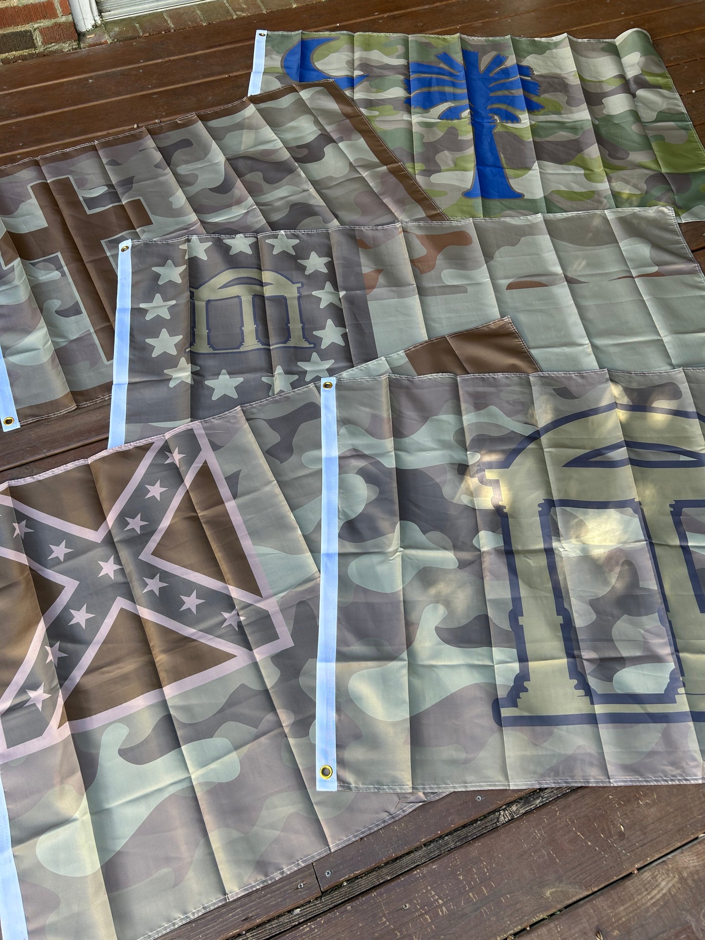 South Carolina Camouflage Flag