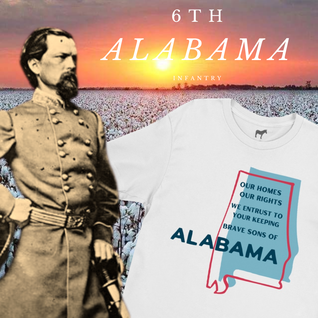 "Brave Sons of Alabama" - 6th Alabama Infantry Shirt