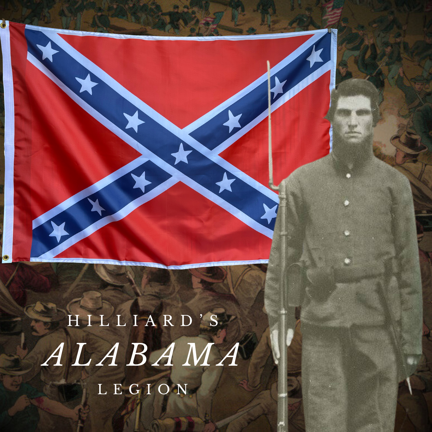 Hilliard's Legion - Battle Flag