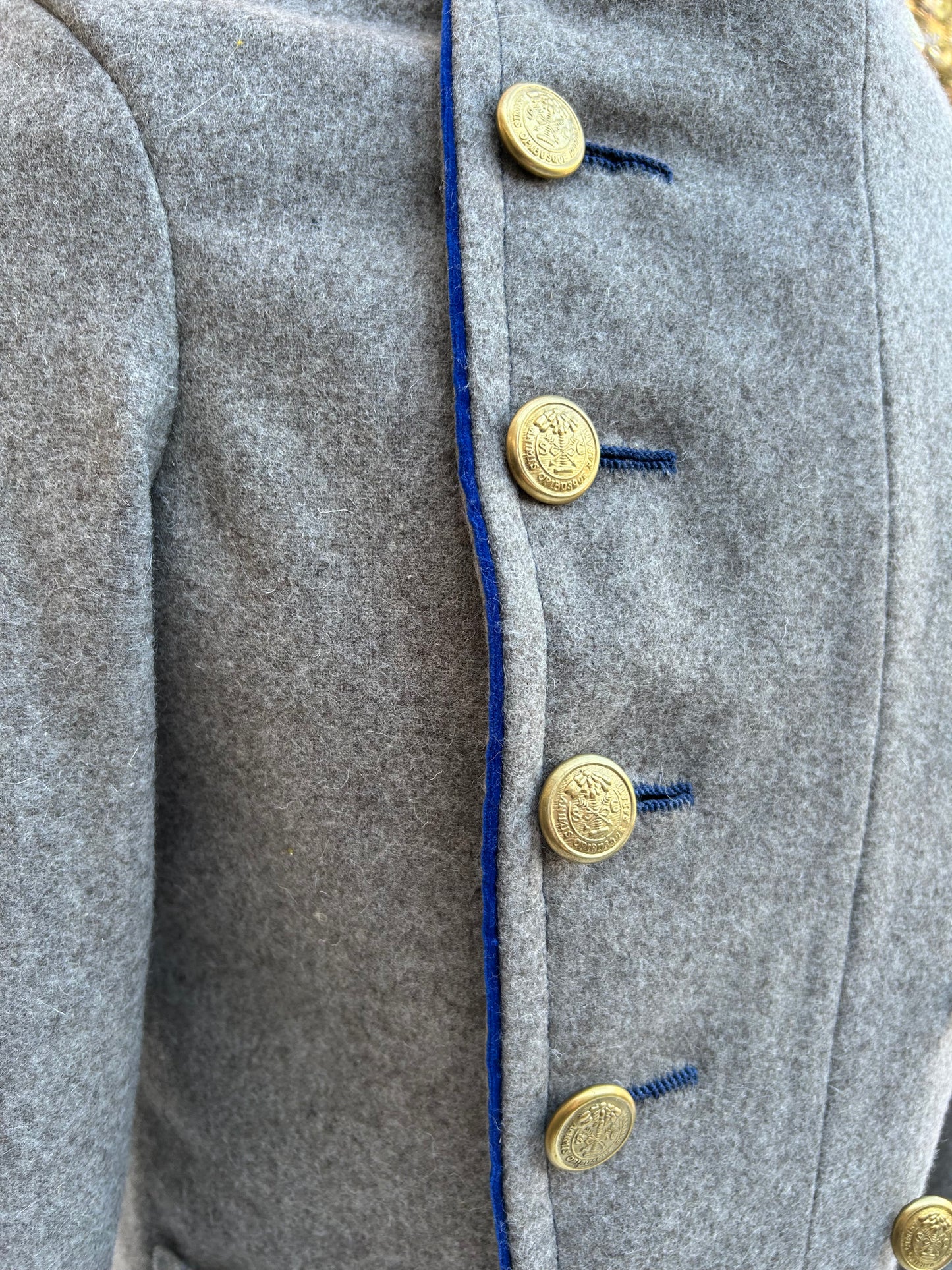 "Lightly Used" Confederate Officer Frock Coat - Size 40/34