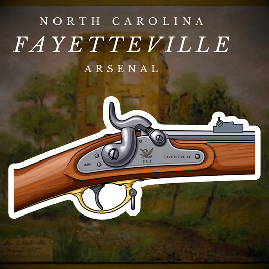 Fayetteville Arsenal Rifle Stickers/Magnet