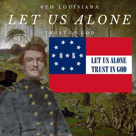 6th Louisiana Infantry Flag Stickers/Magnet