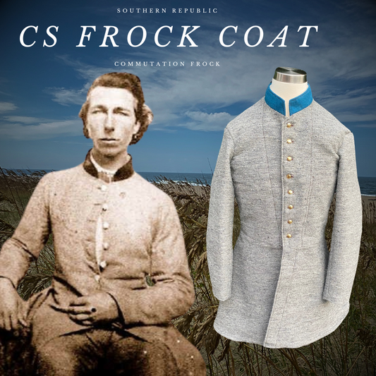 Commutation Frock Coat - Trimmed Facing
