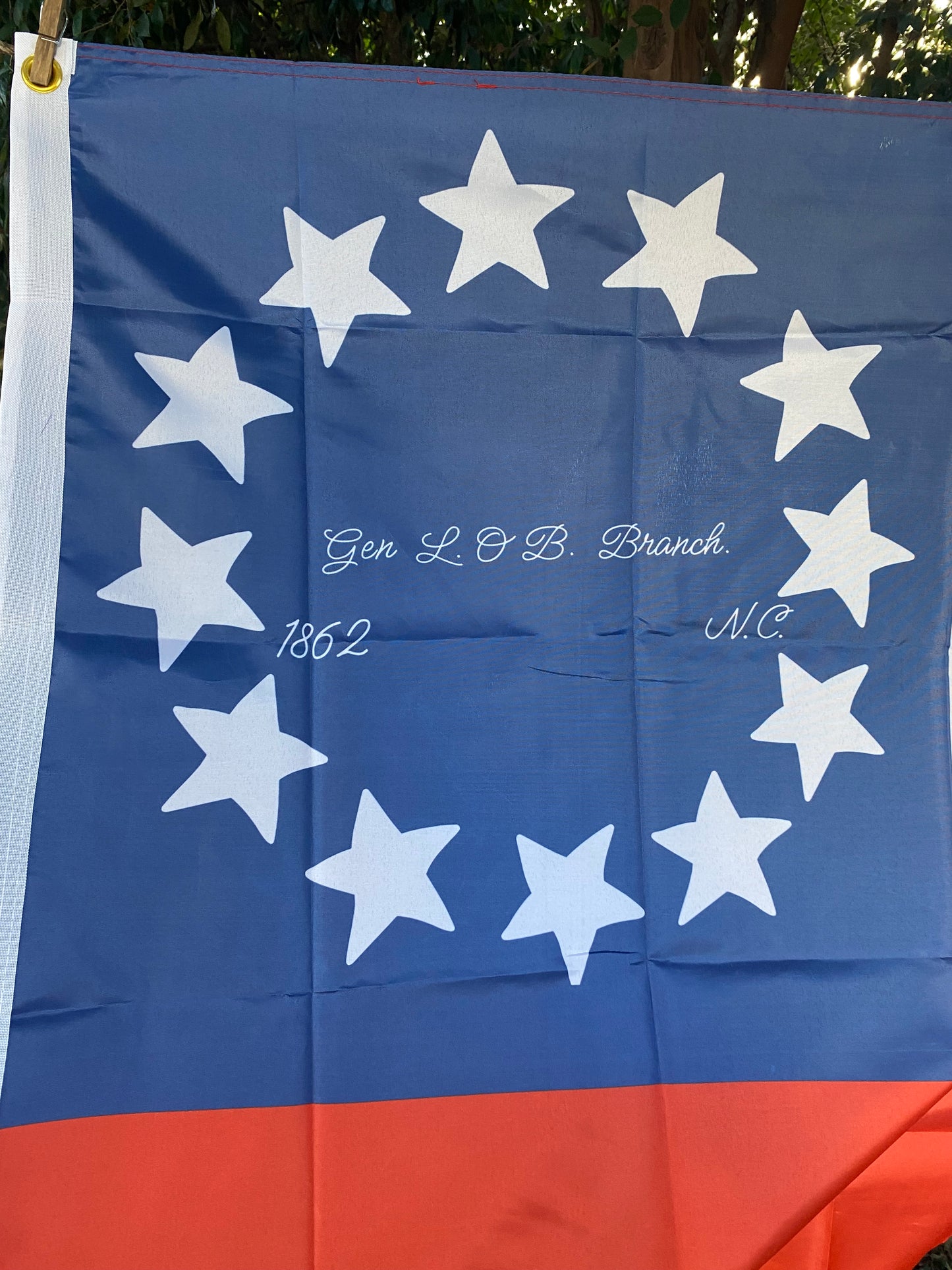 General Lawrence O'Bryan Branch Flag