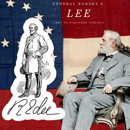 General Robert E. Lee - Army of Northern Virginia Sticker/Magnet