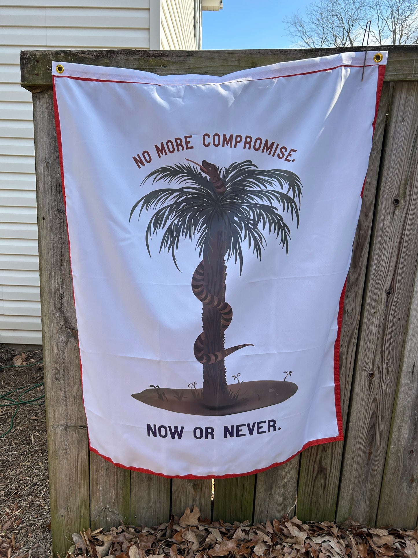 "No More Compromise" Charleston Secession Flag