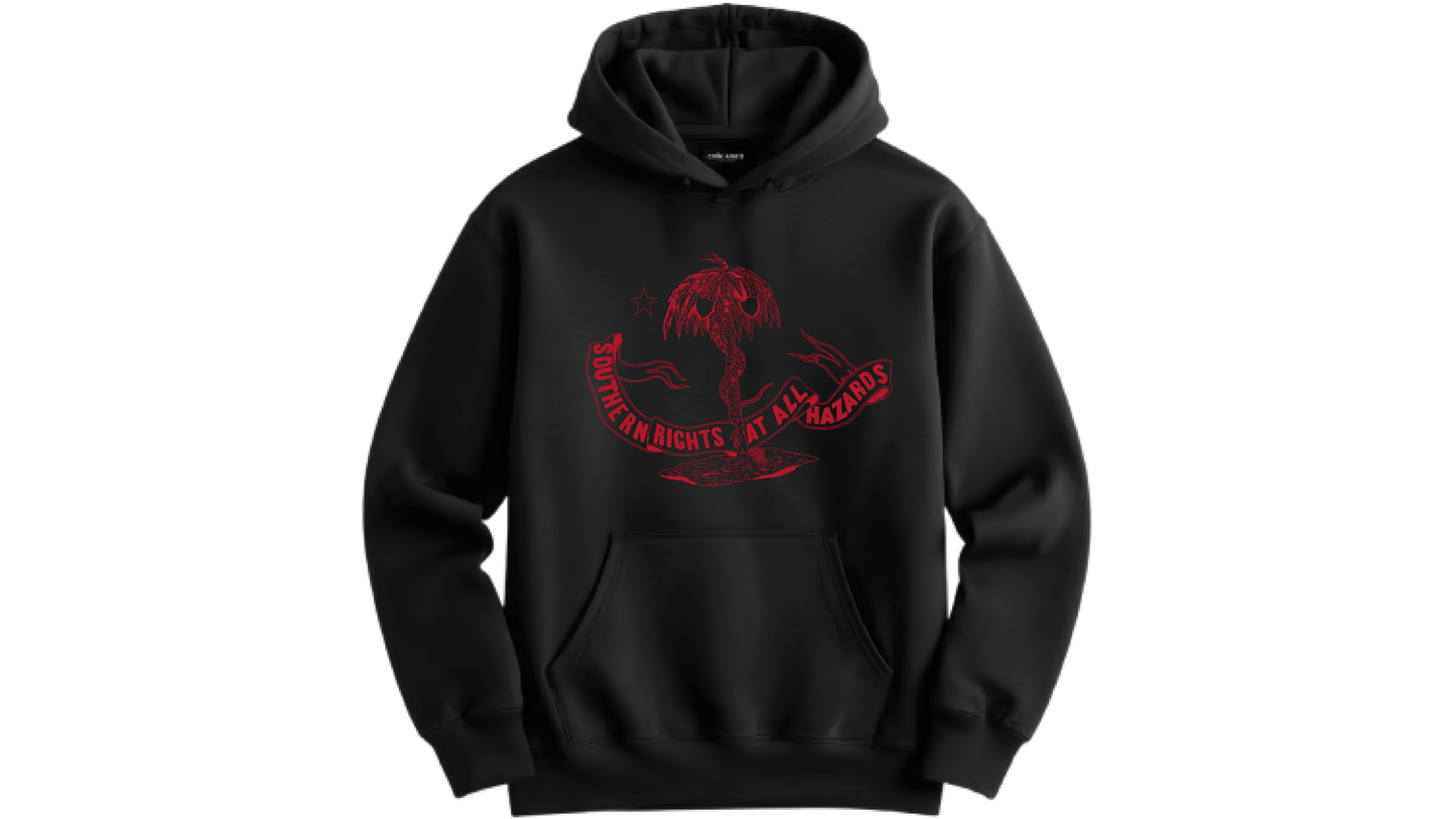 "Southern Rights at All Hazards" Flag Hoodie