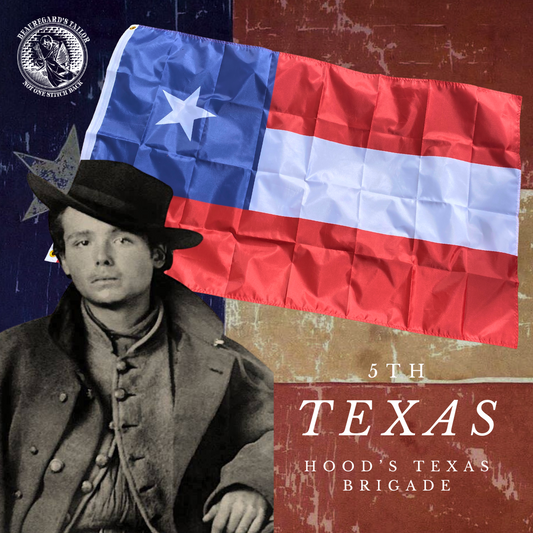 5th Texas Infantry - 1st National House Flag