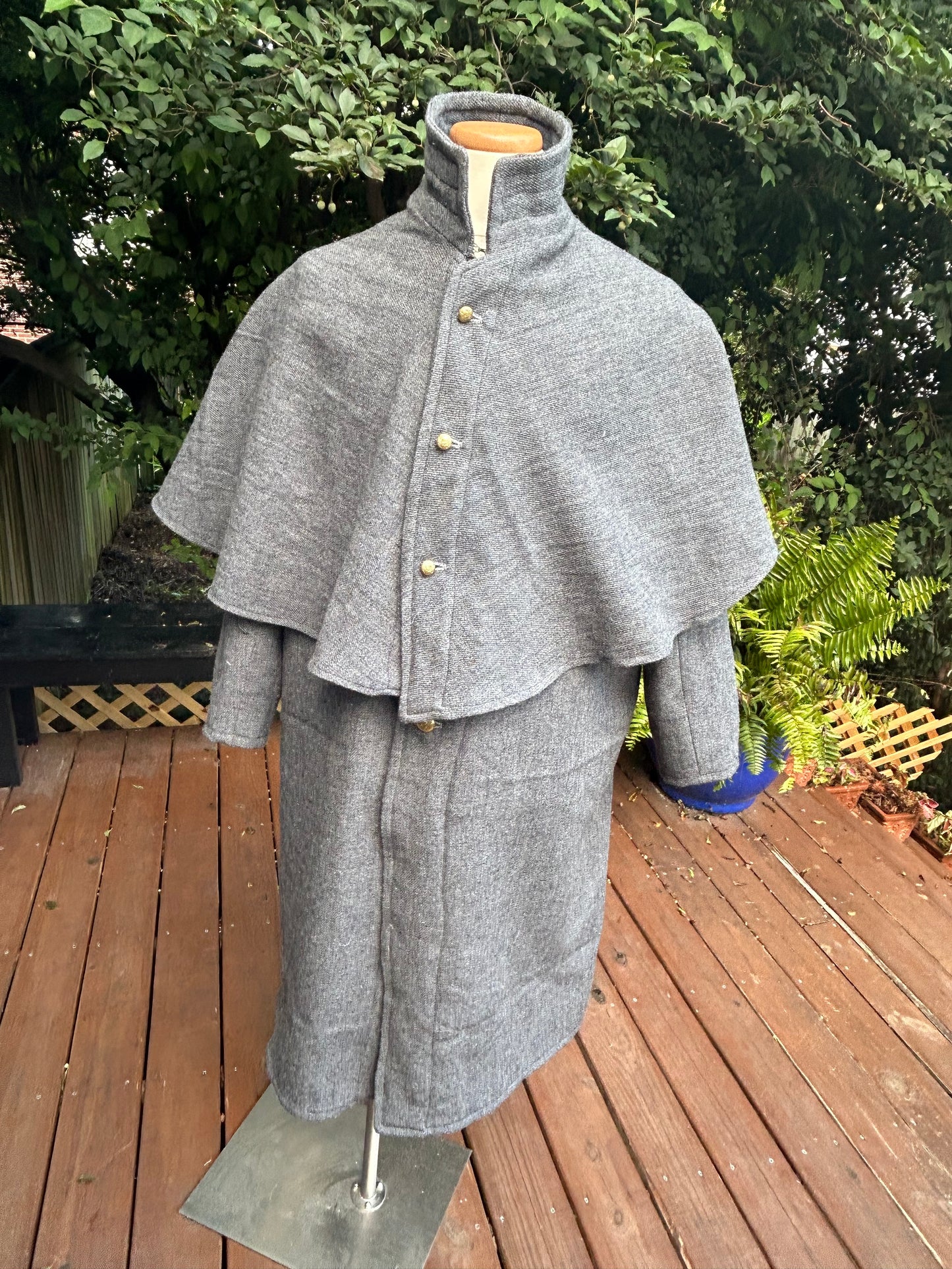 5th Texas Infantry Overcoat (Crude Broadcloth) 1861-1865