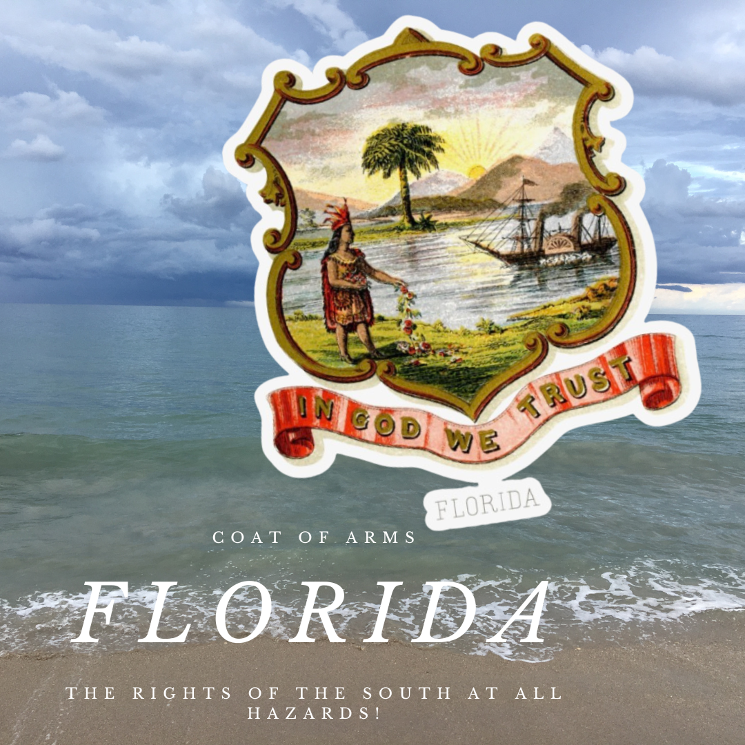 Florida Coat of Arms Stickers